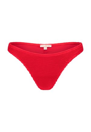 SCRUNCH FIXED BRAZILIAN - Slip bikini - red