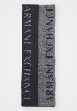 SCARF UNISEX - Scarf - deep navy/grey melange