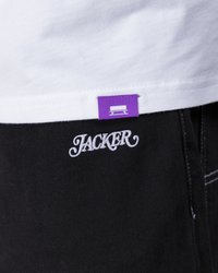 Jacker CLASSIC BAGGY UNISEX - Farmer rövidnadrágok - black