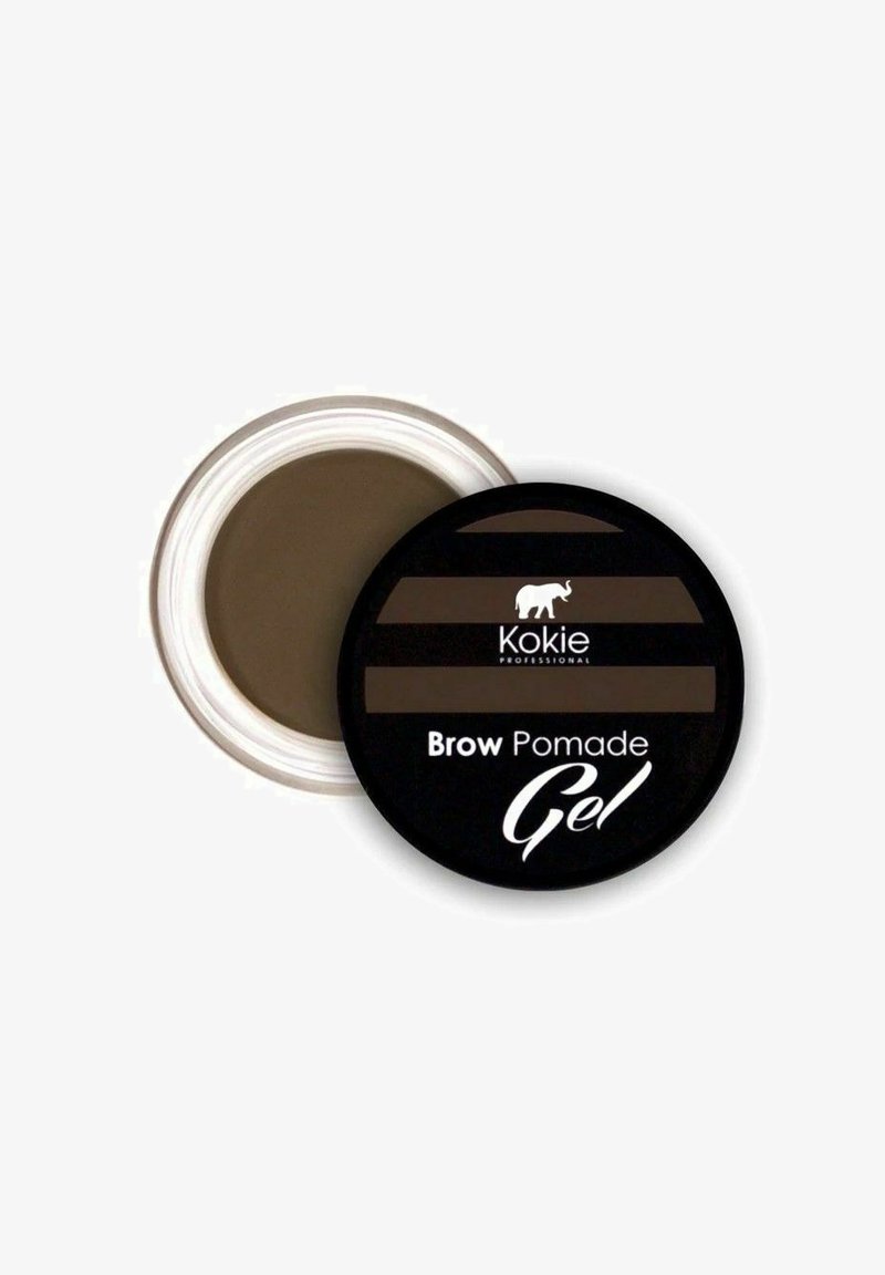 Kokie Cosmetics - KOKIE EYEBROW POMADE GEL - MEDIUM BRUNETTE - Poskipuna - brown, Suurenna