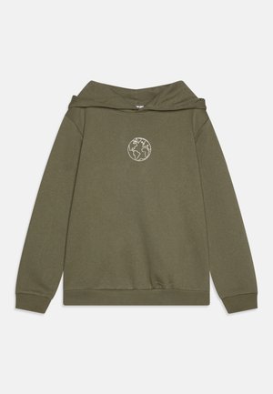 Name it NKMOBANDO LOOSE - Jersey con capucha - deep lichen green
