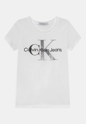 MIXED MONOGRAM - T-shirt con stampa - bright white