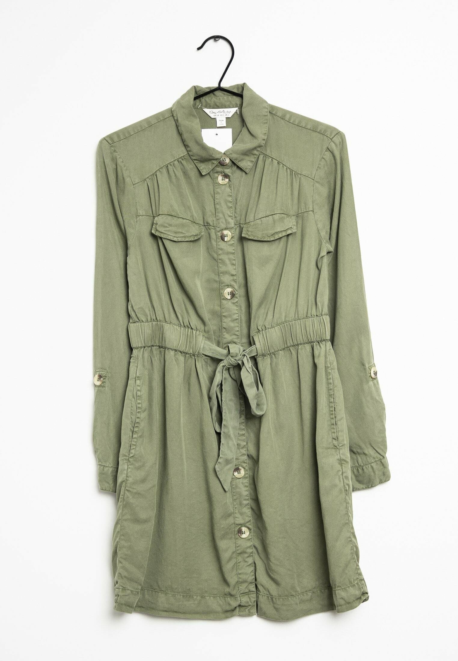 Miss Selfridge Shirt dress - green - (Pre-owned) - Zalando.ie Miss Selfridge Shirt dress - green - (Pre-owned) - Zalando.ie