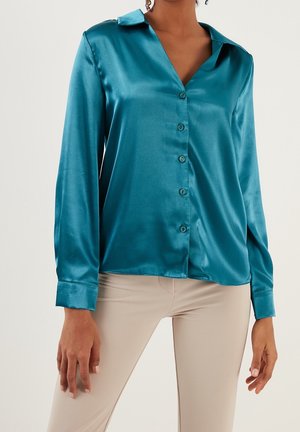 Hemdbluse - teal