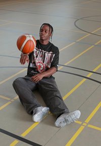 New Era NBA CHICAGO BULLS OVERSIZE - Klubbklær - black