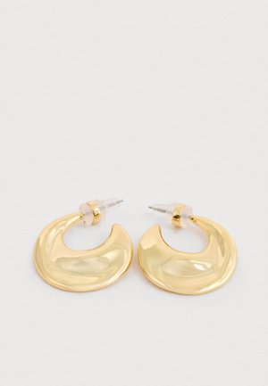 THE MERCURY DISC HOOPS - Øreringe - gold-coloured