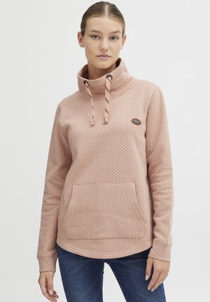 TUBE SW - Sweatshirt - mahogany rose melange