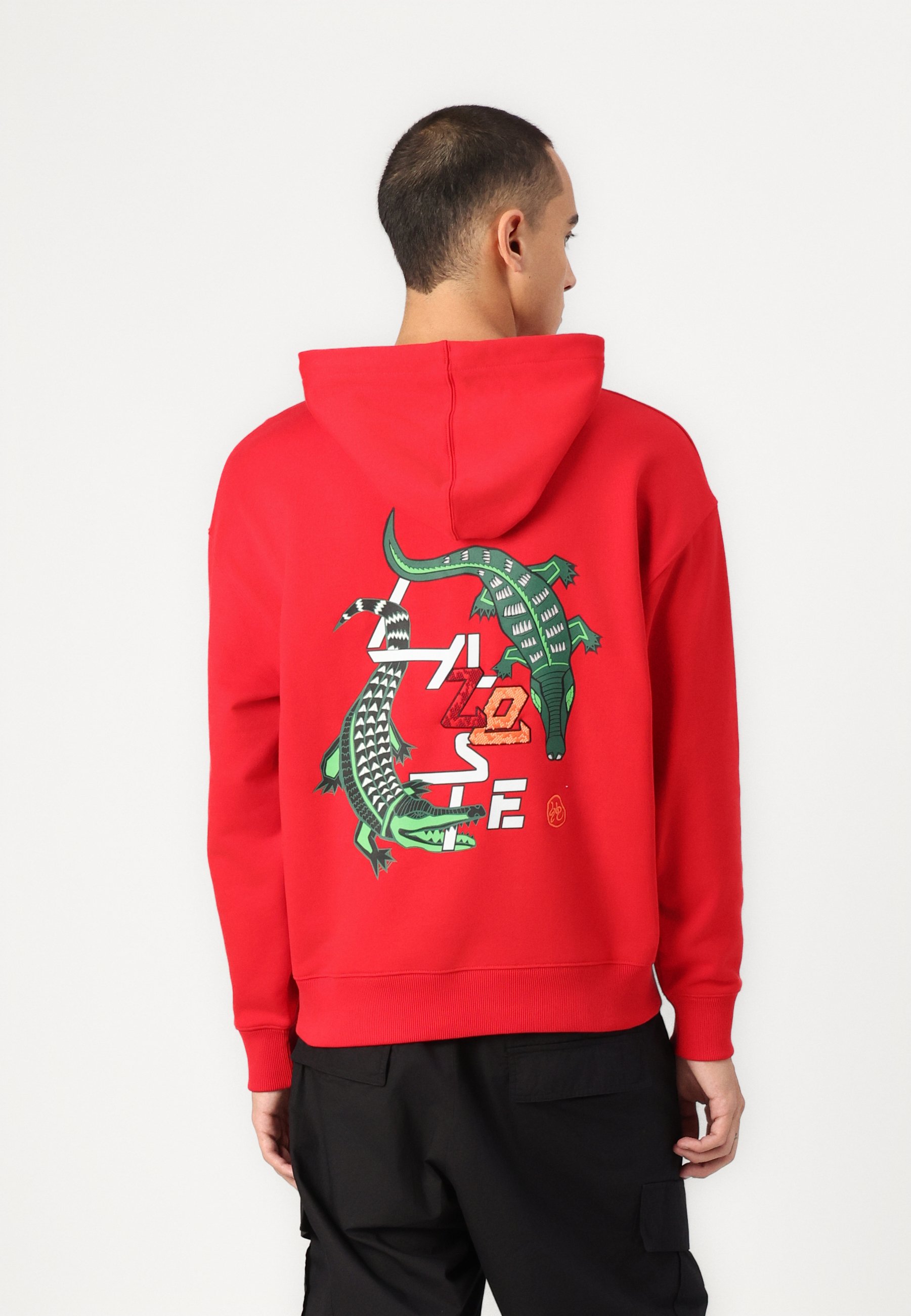 Sweat Zippe Sweat Rouge Lacoste Homme Lacoste Sweatshirt Sweat