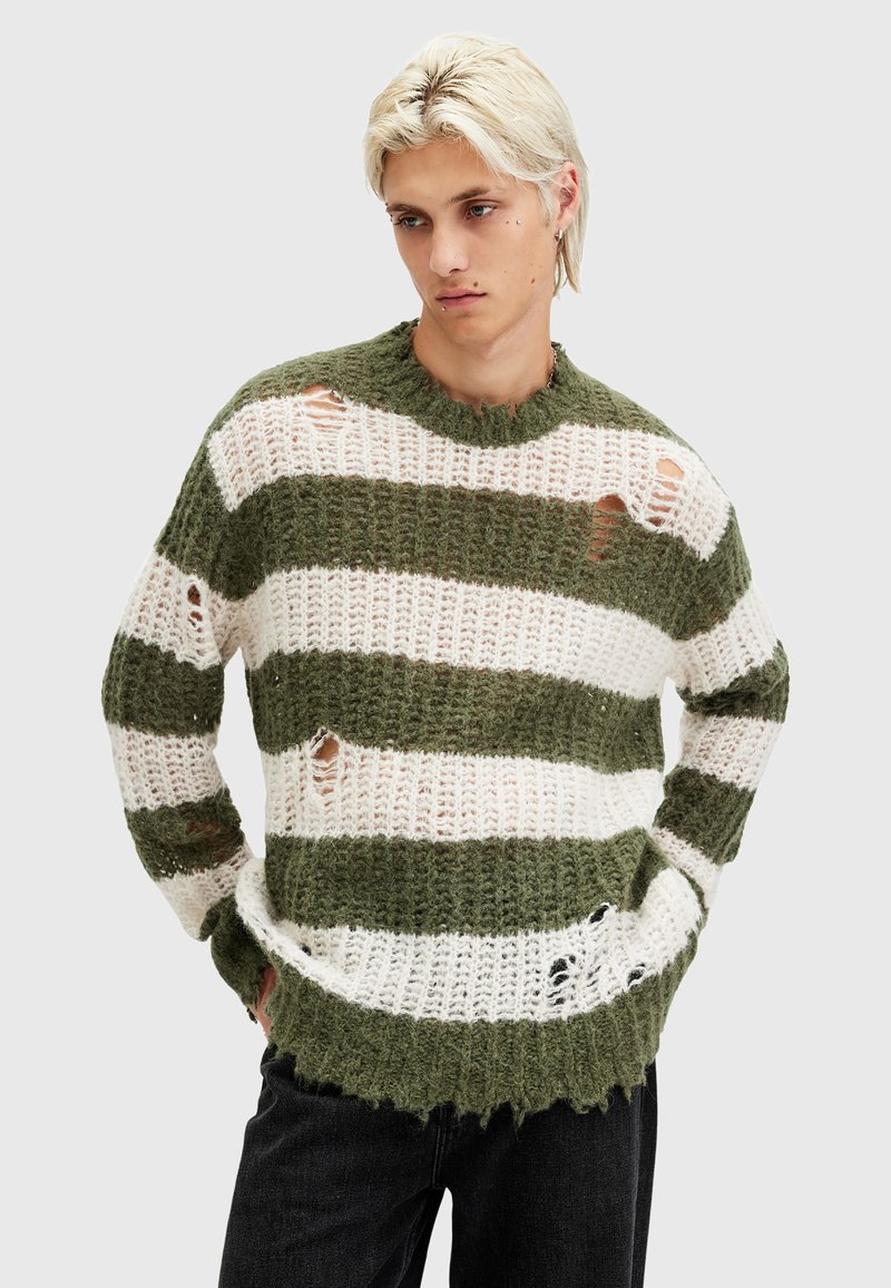 AllSaints SID CREW - Striktrøje - multi