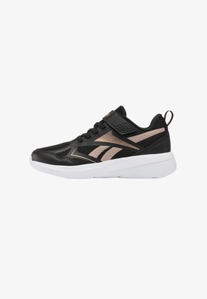 Reebok, RUSH RUNNER 6.0 ELASTIC LACE TOP STRAP-BLACK . - Chaussures de course - black rose gold ftwr white