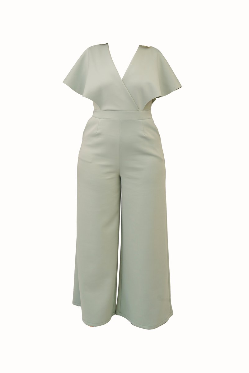 WAL G CURVE Jumpsuit lichtgroen WAL G CURVE Jumpsuit lichtgroen