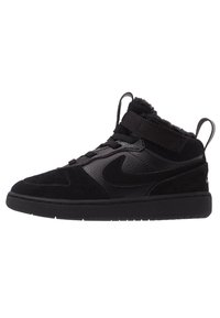 Nike Sportswear COURT BOROUGH MID WINTERIZED  - Čevlji za dojenčke - black/white