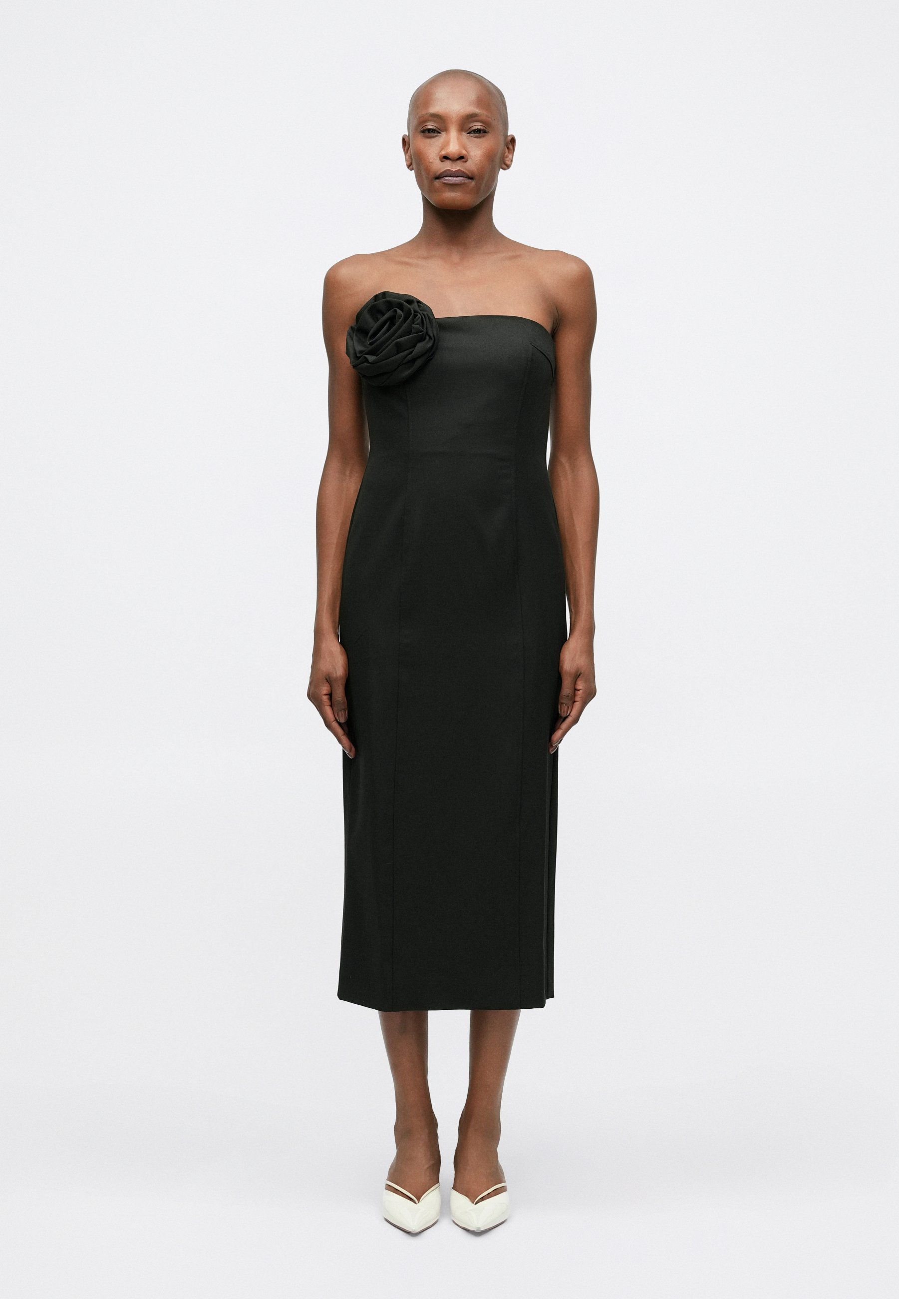 slim fit dress slacks Maria Bianca Nero