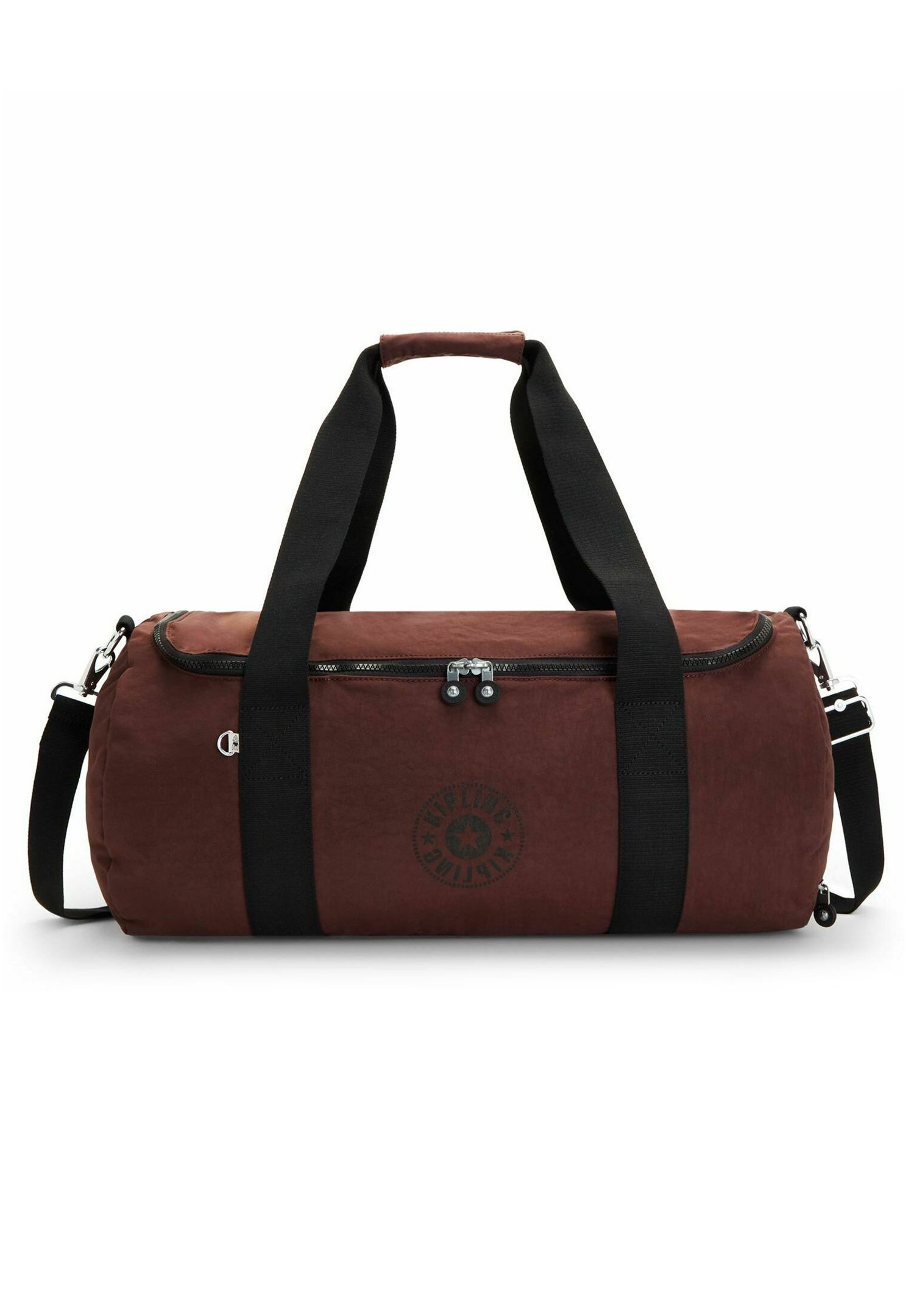Kipling ARGUS S Borsa da viaggio mahogany c/rosso