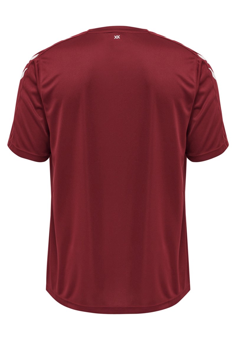 Herren Shirts | Hummel HMLCORE XK POLY S/S T-Shirt print maroon/dunkelrot - HA25821 Herren Shirts | Hummel HMLCORE XK POLY S/S T-Shirt print maroon/dunkelrot - HA25821