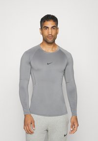Nike Performance - PRO - Apatiniai marškiniai - smoke grey/black) Miniatiūros vaizdas 1