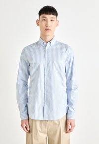 Calvin Klein OXFORD STRIPE SLIM - Shirt - vista blue