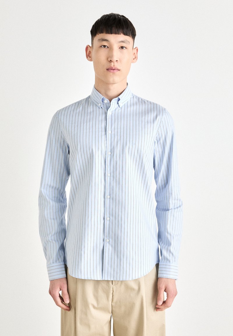 Calvin Klein OXFORD STRIPE SLIM - Shirt - vista blue