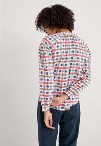 Seasalt Cornwall WEAVING SEA  - Blůza - multi drawn plaid chalk
