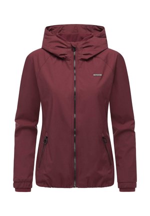 Overgangsjakke - dark red melange