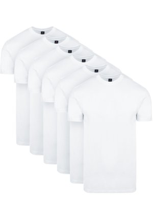ROUND NECK 6-PACK - T-shirt basic - white