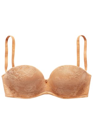 LASCANA, STRAPLESS BRA - Bøjle-bh - toffee