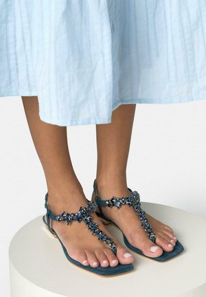 Alma en Pena, Sandales tongs - navy blue