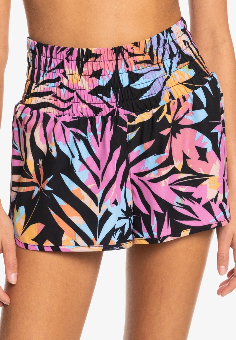 Roxy MOVE FREE-FUNKTIONELLE - Sports shorts - anthracite zebra jungle