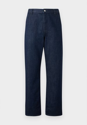 WORK JEANS - Jean boyfriend - rinsed blue wash