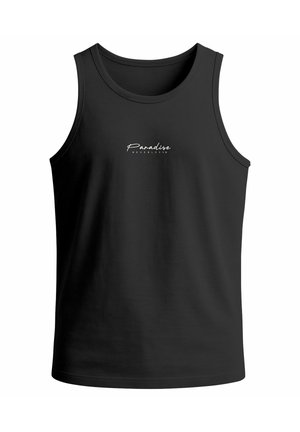 Neverless, TANK-BACK SOMMER-MIT PALMEN - Top - schwarz