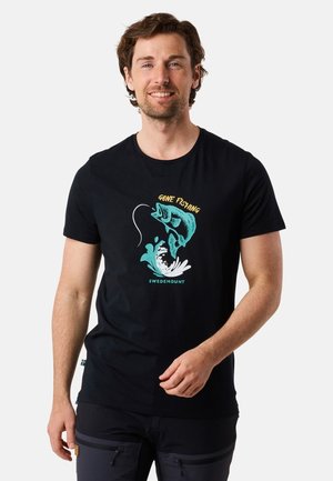 FOREST  - T-Shirt print - black fish