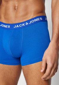 Jack & Jones JACSOLID TRUNKS 12 PACK - Boxer alsónadrág - blue