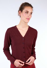 Lykka du Nord VALEA - Cardigan - dark grape