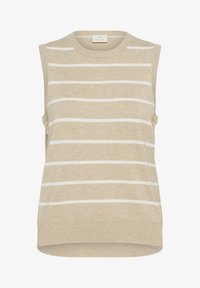 Niet geselecteerd, feather grey mel. chalk stripe