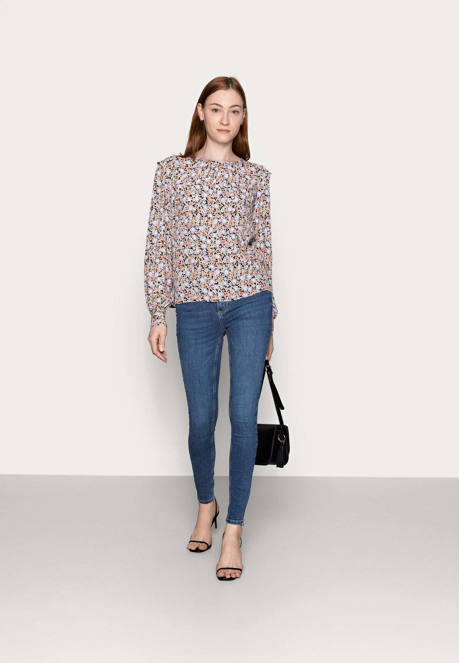 PIECES Tall PCDELLY - Jeans Skinny Fit - medium blue denim/blu denim -  Zalando.it