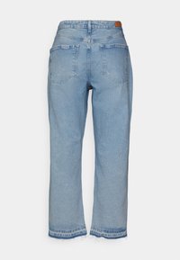 s.Oliver Trapezaste traperice - light blue denim