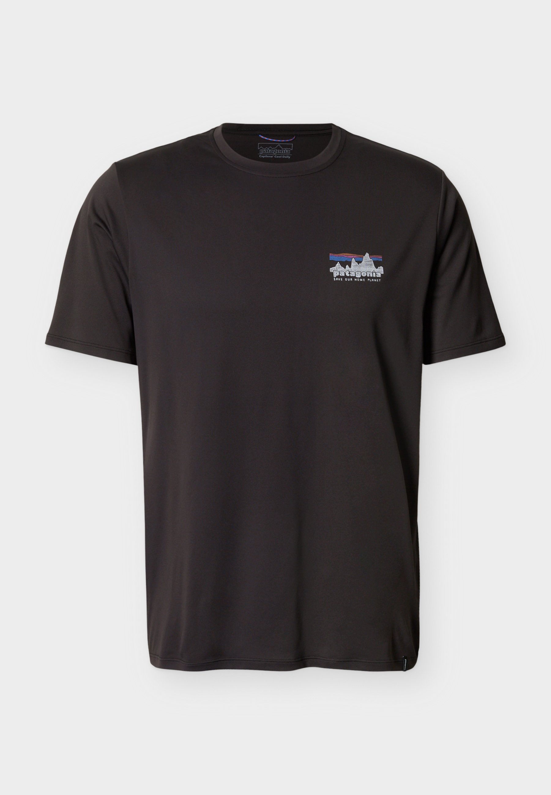 Patagonia DAILY '73 SKYLINE - Sportovní tričko - black