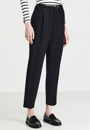 Calliope CON PINCES - Trousers - ultrablack