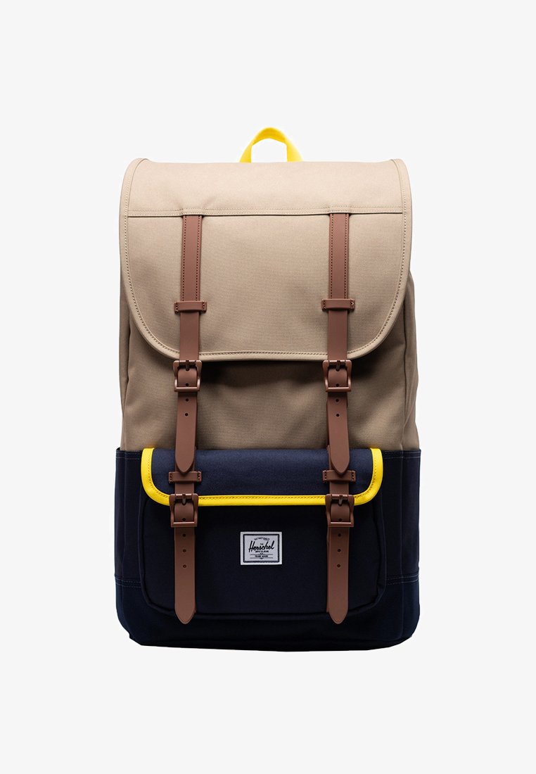 herschel backpack grey yellow Supply Co. Retreat in Light Crosshatch/Grey Meet the family Herschel Supply CO. Retreat Pro