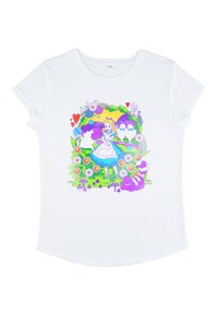 Henry Tiger ALICE IN WONDERLAND ALICE PSYCHEDELIC SCENE  - T-shirt z nadrukiem