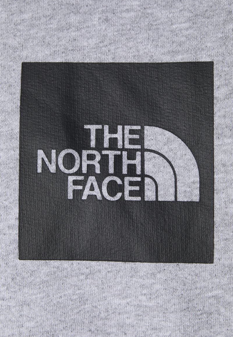 The North Face Fine Hoodie Sweatshirt Light Grey Heather Hellgrau Zalando De