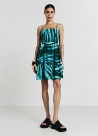 Calliope SANGALLO A FANTASIA - Vestito lungo - var verde smeraldo scuro