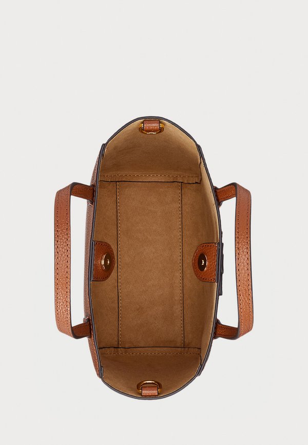 PEBBLED LEATHER SMALL CAMERYN TOTE BAG - Handbag - lauren tan4