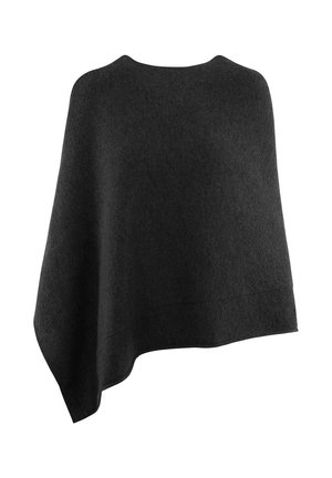 Giesswein, MERINO LAMBSWOOL PONCHO - Cape - anthrazit