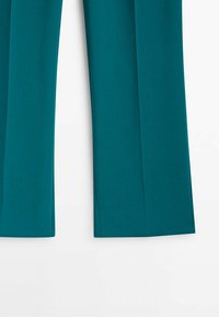 Massimo Dutti Tygbyxor - mottled dark green