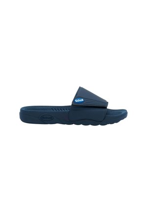 Pantolette flach - navy blue