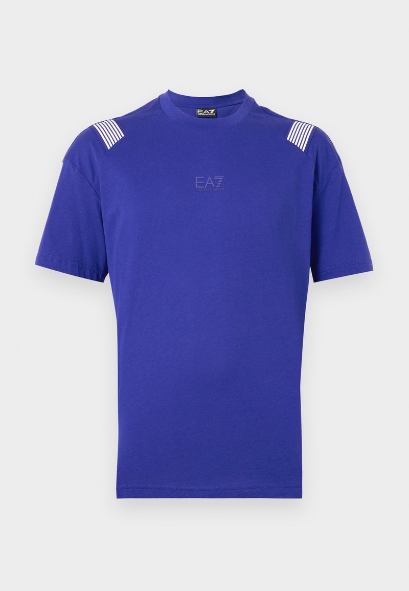 EA7 Emporio Armani T-shirt print blauw EA7 Emporio Armani T-shirt print blauw