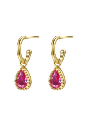 July Birthstone - Earrings - gold-coloured