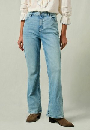REGULAR FIT - Jeans Bootcut - blue denim