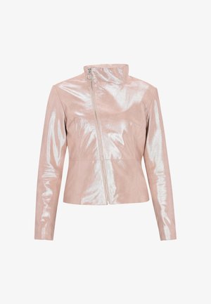 faina, Lederjacke - silver-coloured